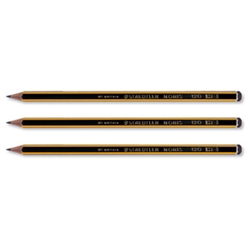 120 Noris Pencils 2B Black Cap [Pack 12]